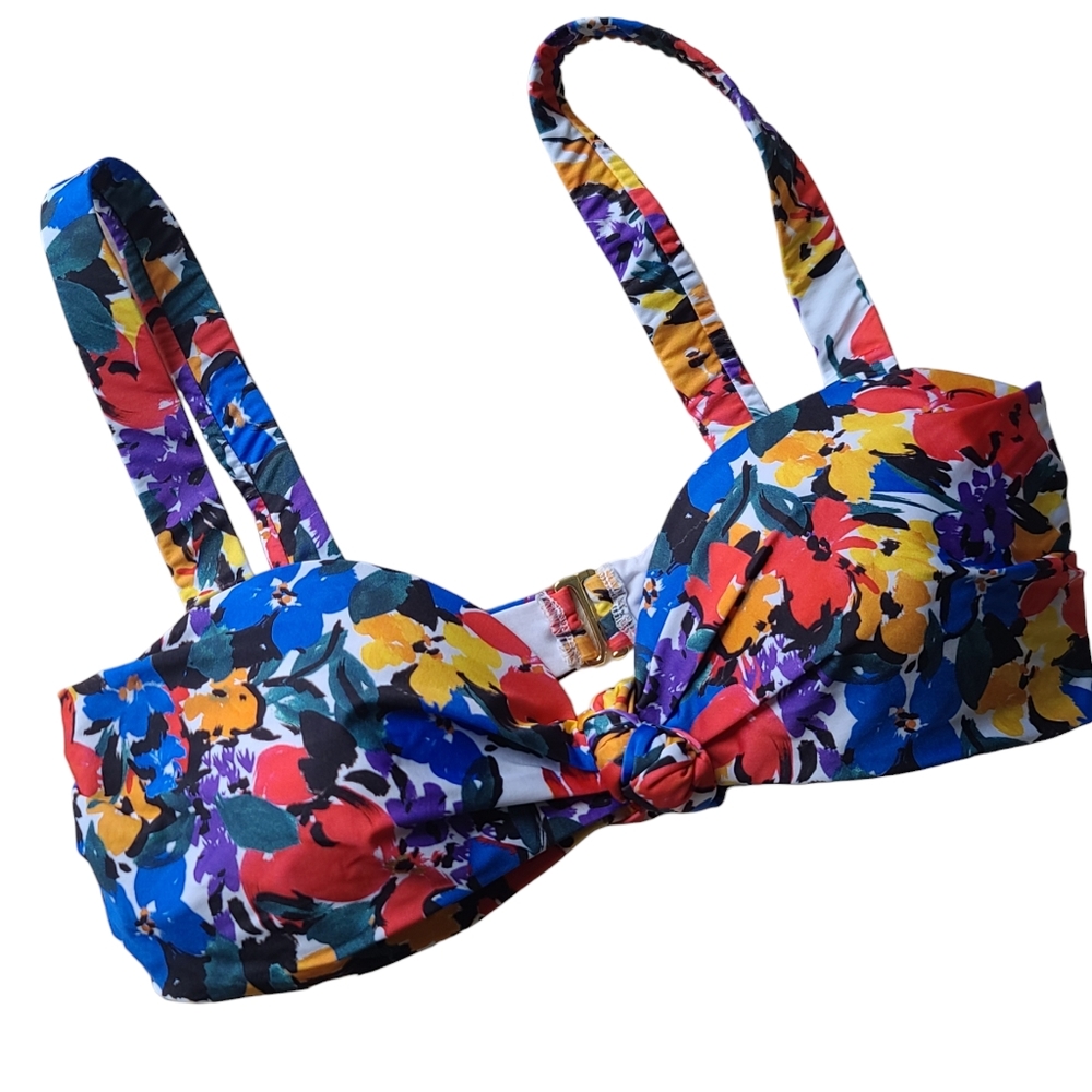 Beach Riot - Sophia Top In Buttercup Floral - Size M